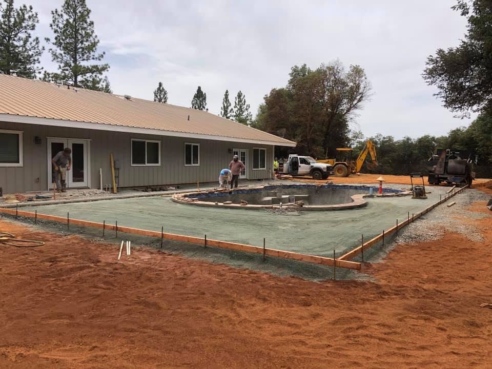 Miller Construction project — concrete work